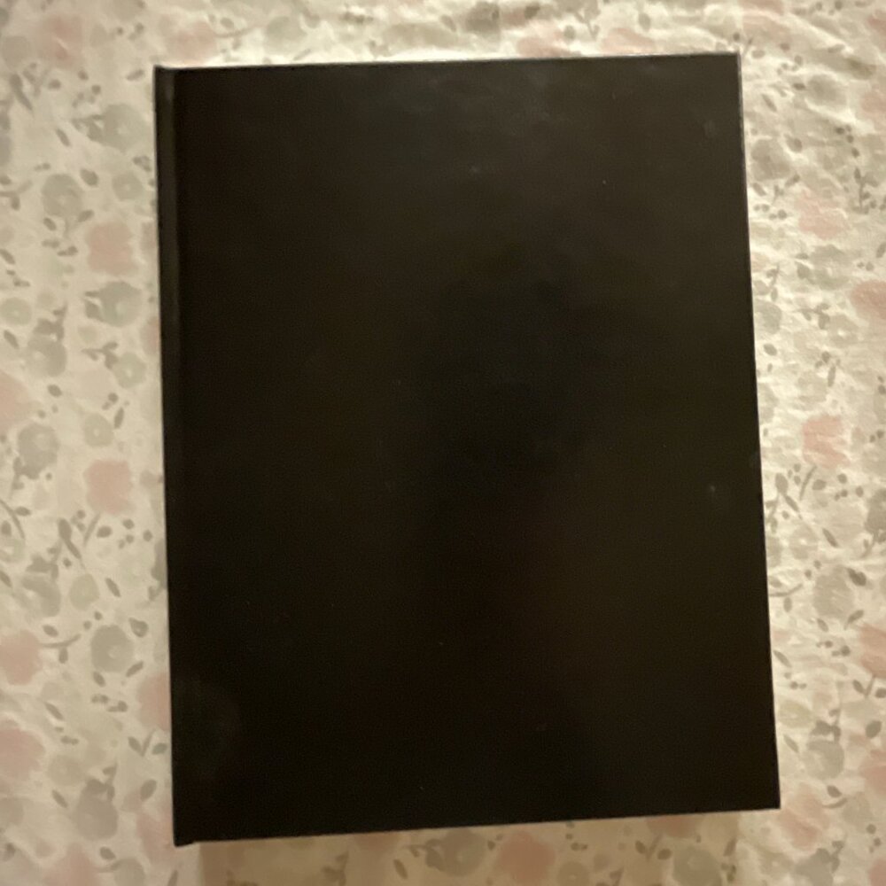 Barnes & Noble Black Hardcover BLANK Journal - Never Used